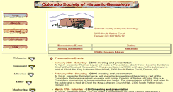 Desktop Screenshot of hispanicgen.org